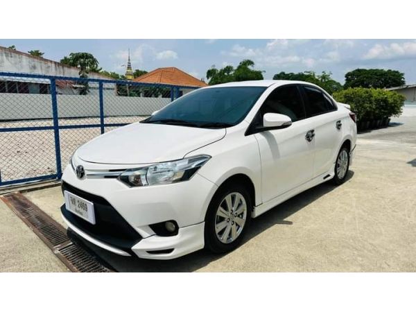 Toyota vios 1.5 E (mnc)  ปี2016 สีขาว